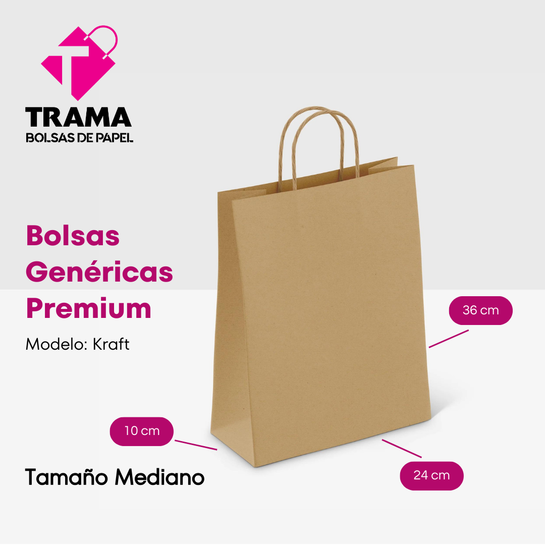 Bolsa Mediana Genérica Kraft
