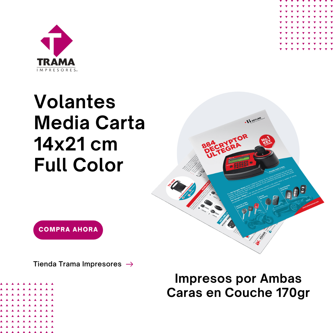 Volante Media Carta [14x21 cm]