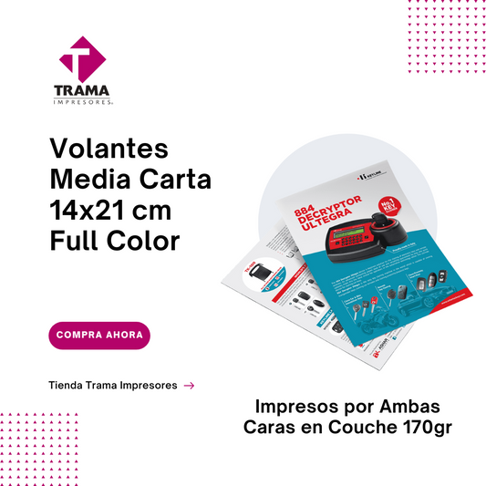 Volante Media Carta [14x21 cm]