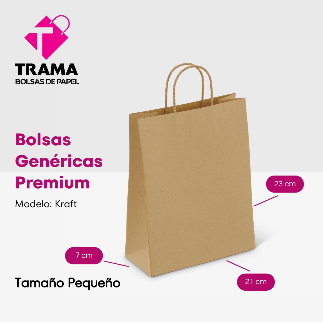 Bolsa Kraft Pequeña